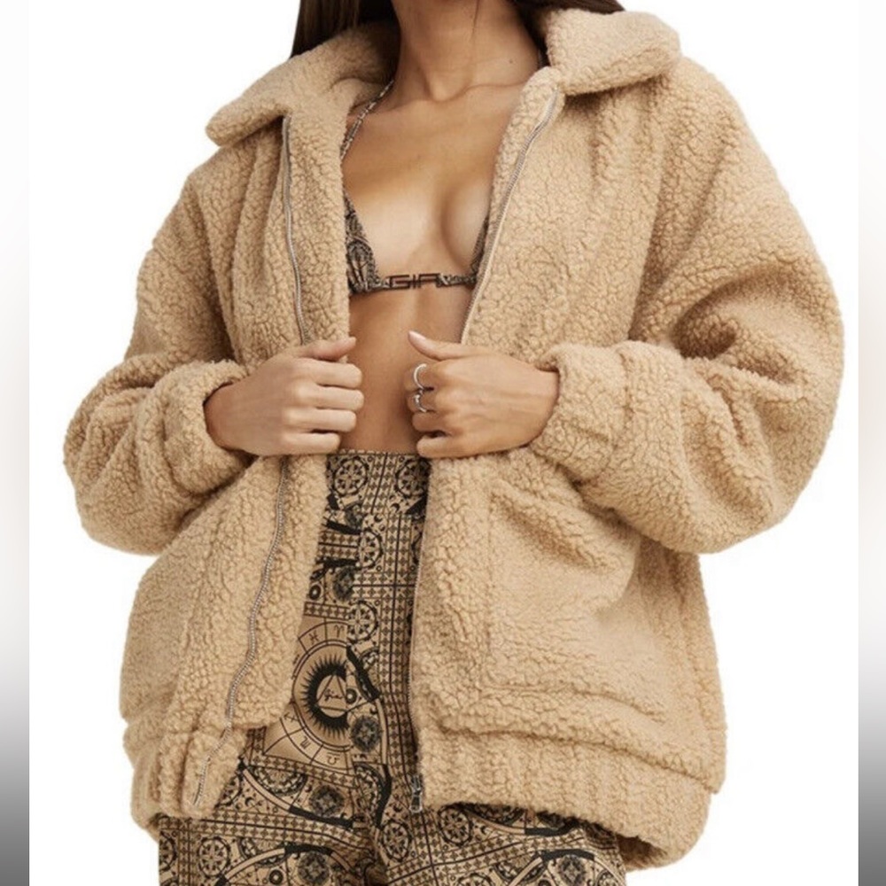 I Am Gia Teddy Coat